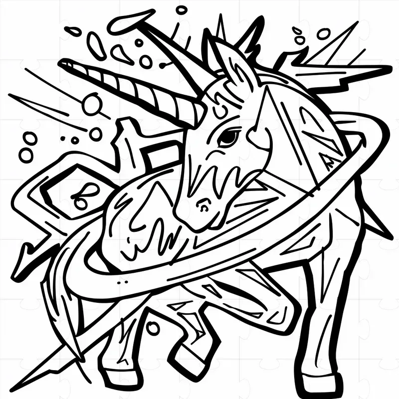 All Ages Graffiti Coloring Book Pages