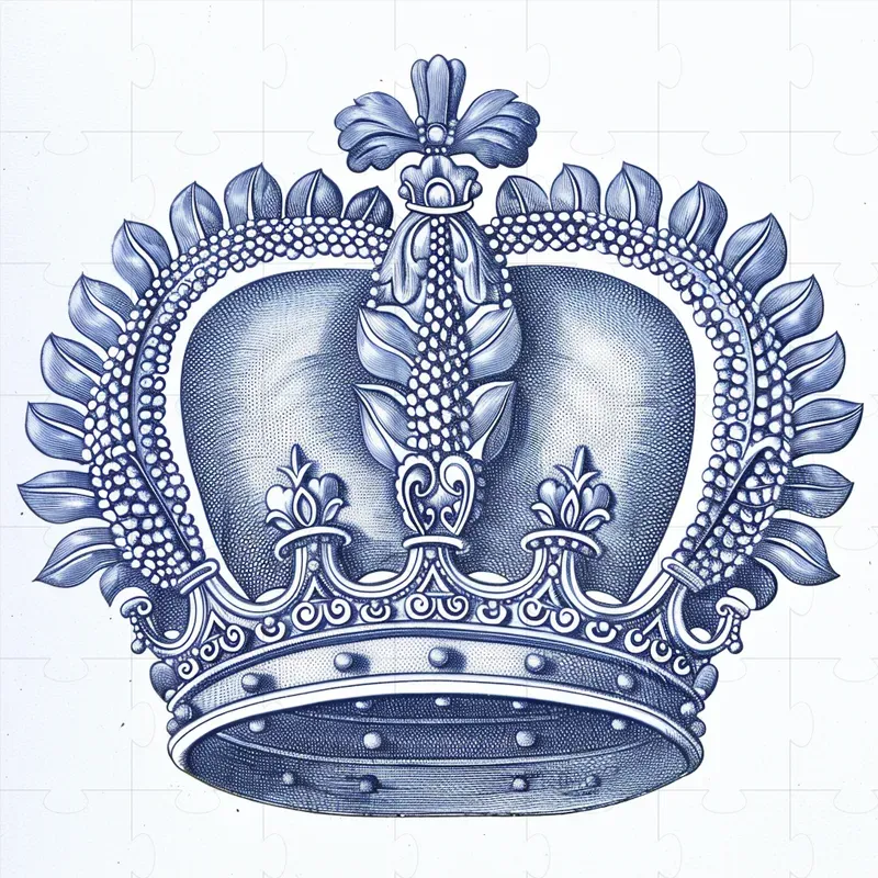 Old Middle Ages Engraving Emblems