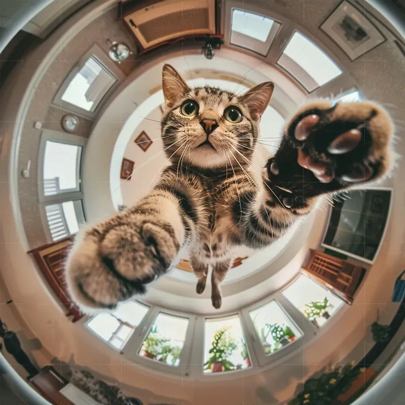 Capturing The Moments Distorted Animals