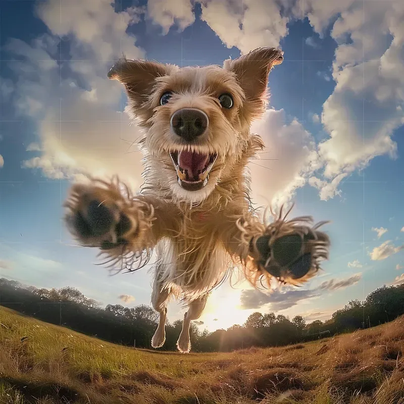 Capturing The Moments Distorted Animals