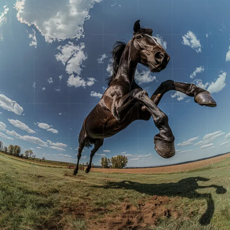 Capturing The Moments Distorted Animals