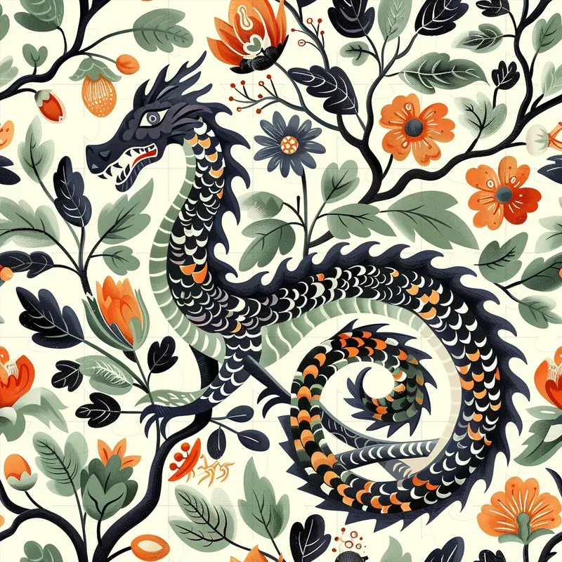 Folk Art Illustrations