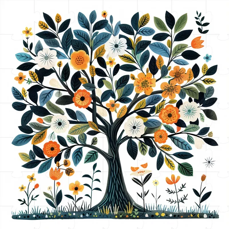 Folk Art Illustrations