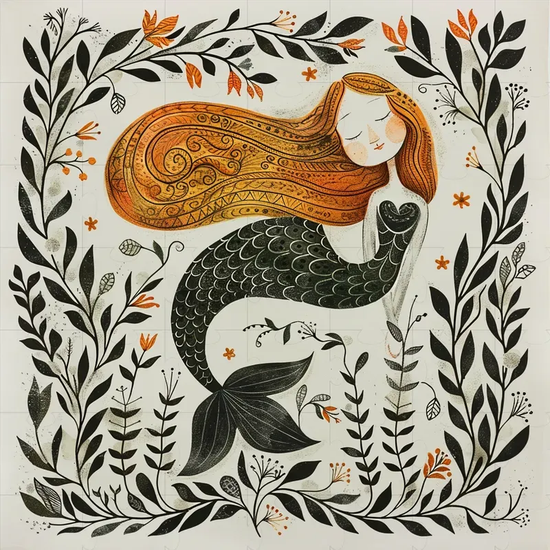 Folk Art Illustrations