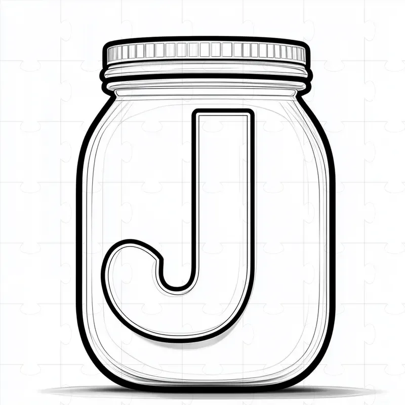 Learning The Alphabet Kids Coloring Page