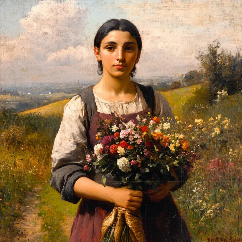 The Barbizon School Oil Paintings Style