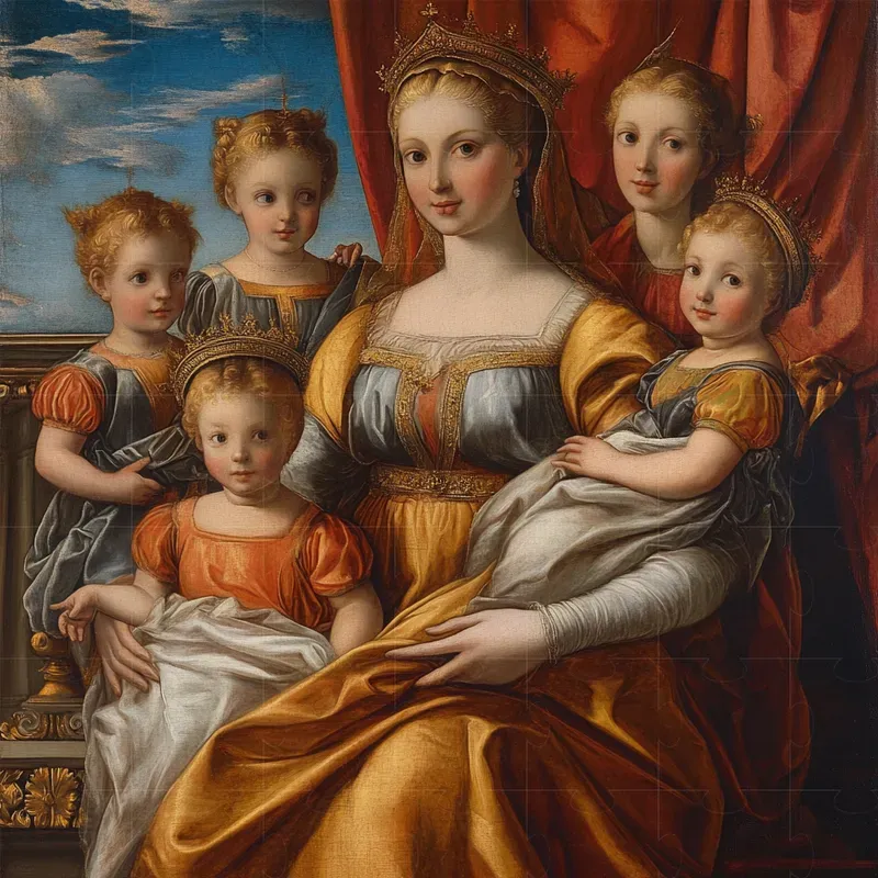 Mannerism Inspired Oil Paintings Art