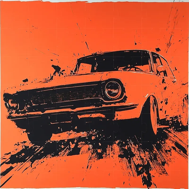 Echoes Of Andy Warhol Pop Art