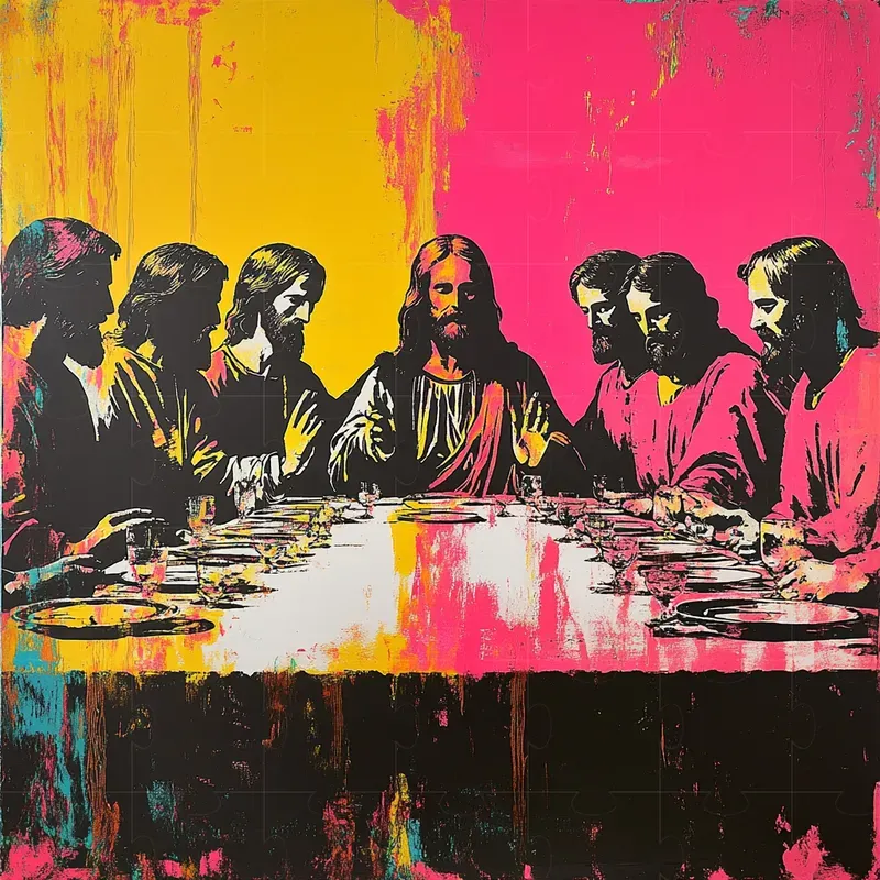 Echoes Of Andy Warhol Pop Art