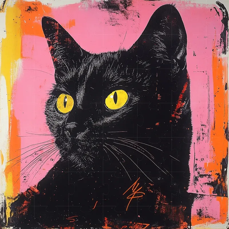 Echoes Of Andy Warhol Pop Art