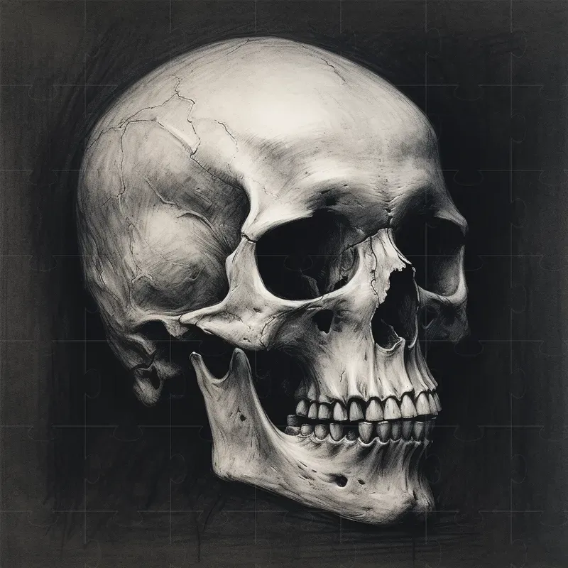 Revival Of Renaissance Charcoal Drawings