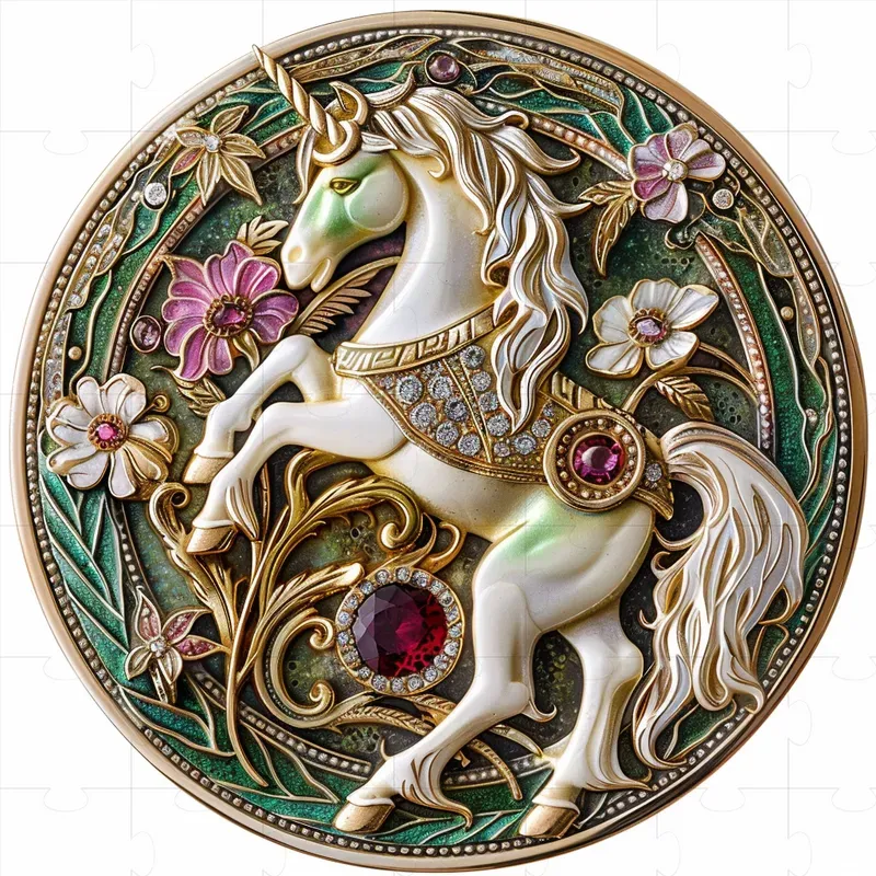 Art Nouveau Jewelry In Rene Lalique Style