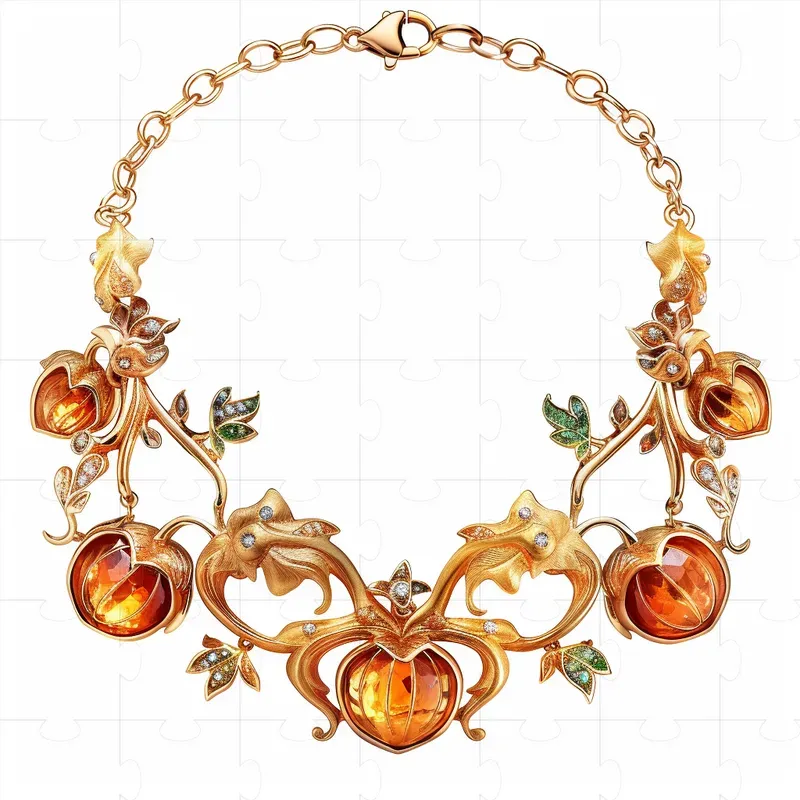 Art Nouveau Jewelry In Rene Lalique Style
