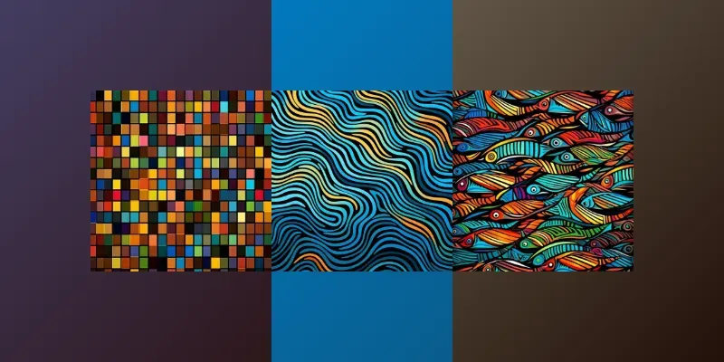 Abstract Colorful Backgrounds generated by undefined