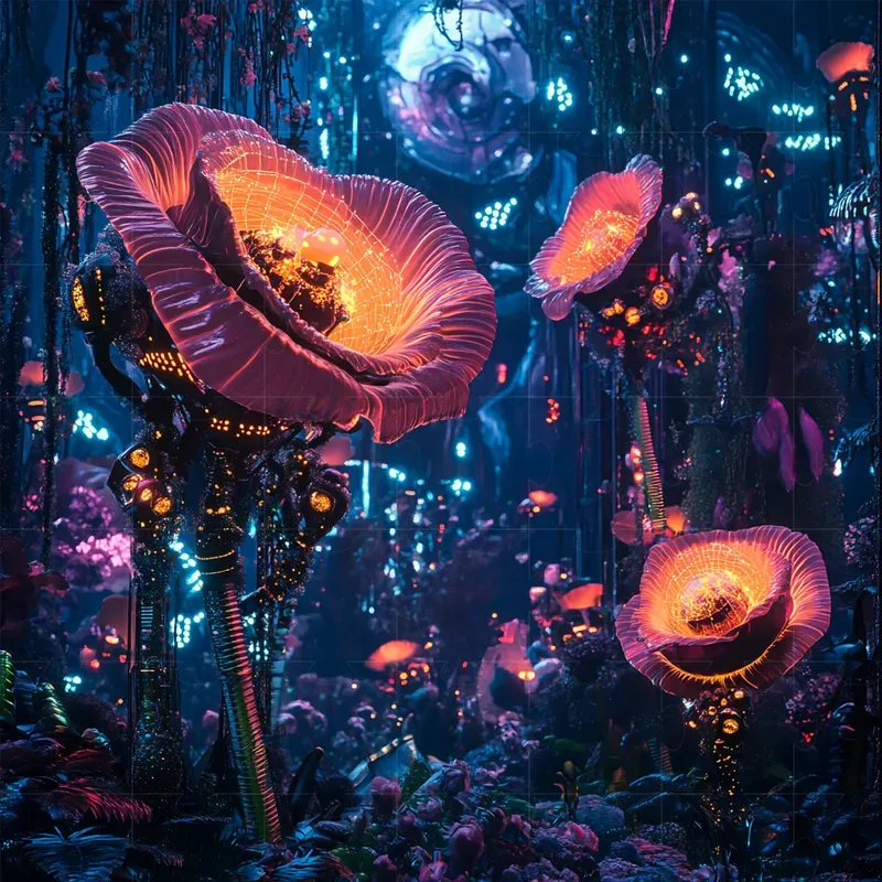 Surrealist Cyberdreamscape Posters