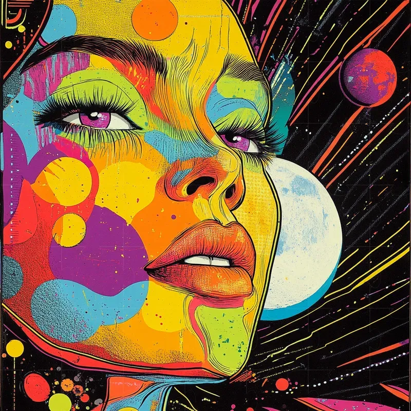 Fantasy Pop Art Collisions