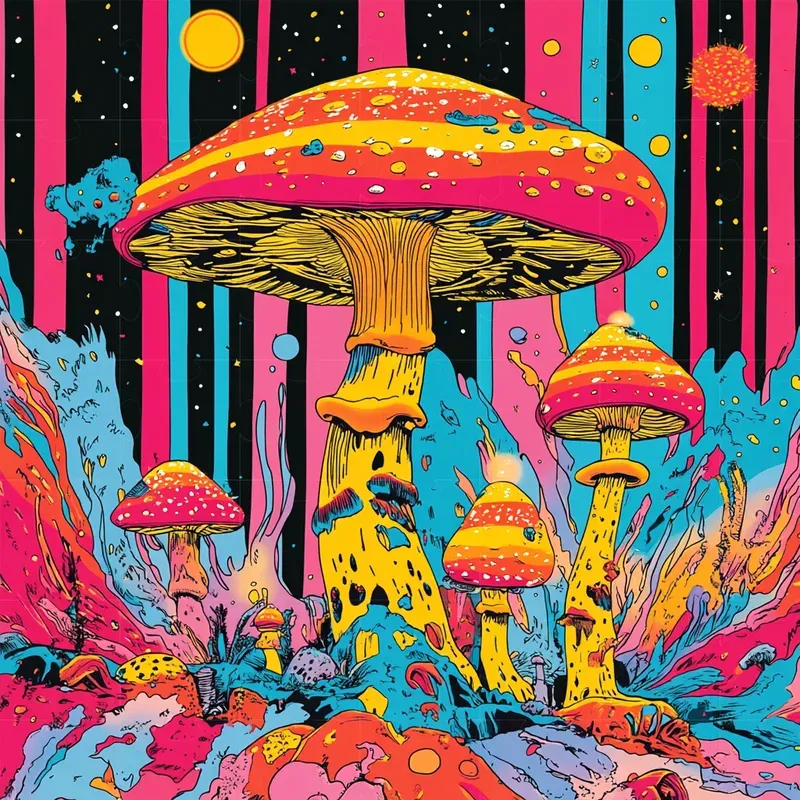 Fantasy Pop Art Collisions