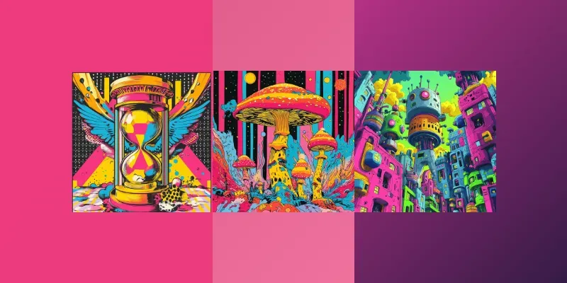 Fantasy Pop Art Collisions generated by undefined