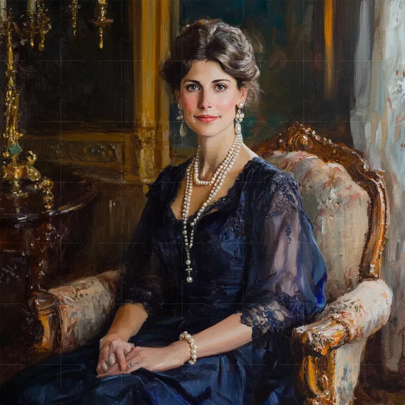 Elegant Portraits In The Style Of Sargent