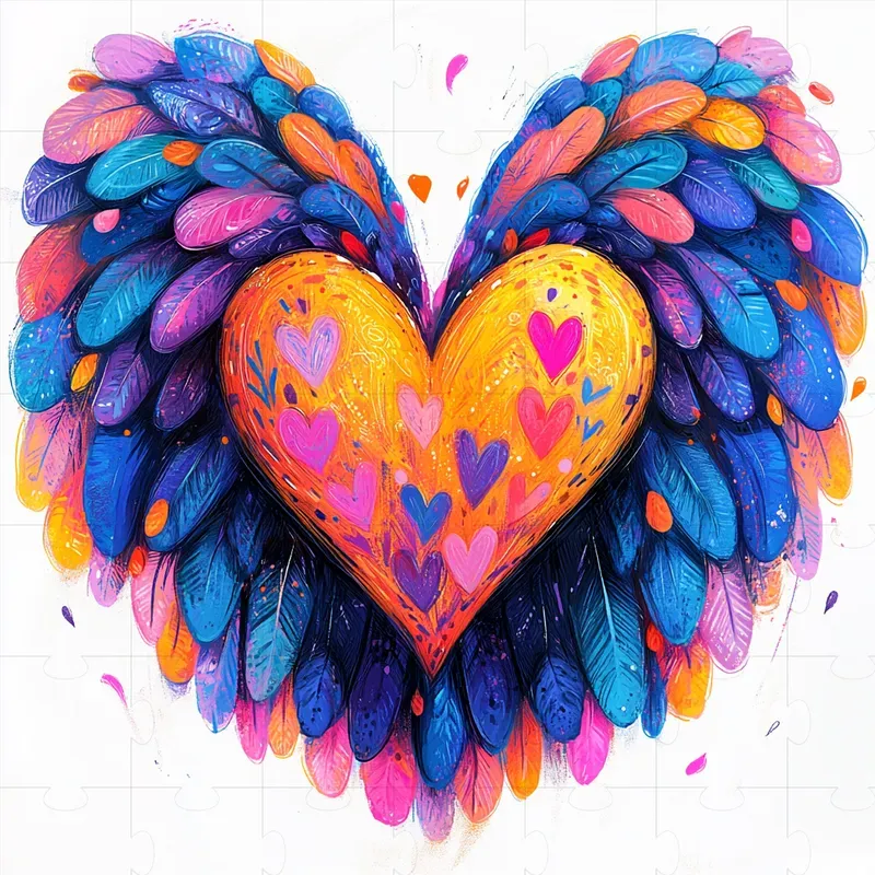 Surreal And Psychedelic Winged Objects