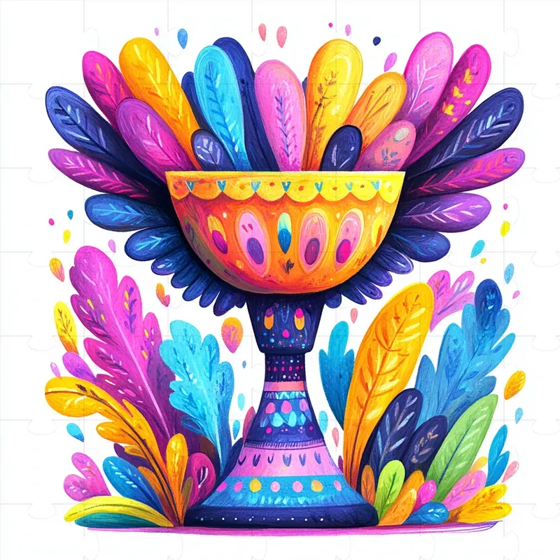 Surreal And Psychedelic Winged Objects
