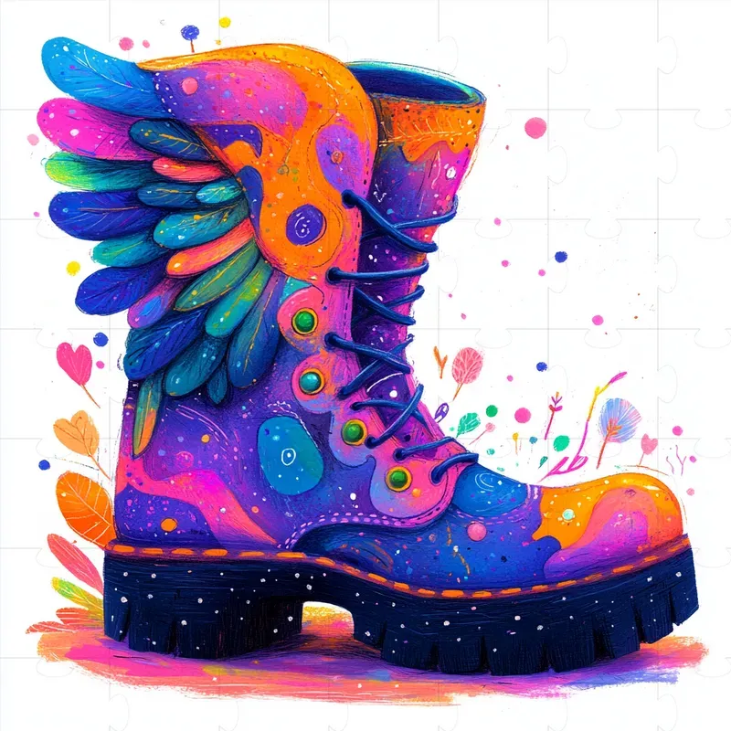 Surreal And Psychedelic Winged Objects
