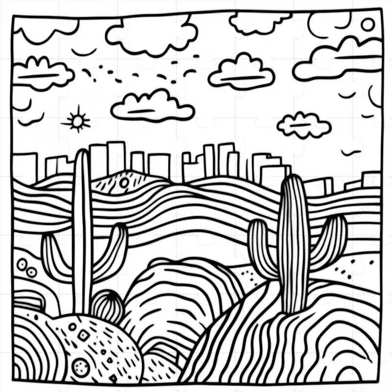Psychedelic Groovy Coloring Book Pages