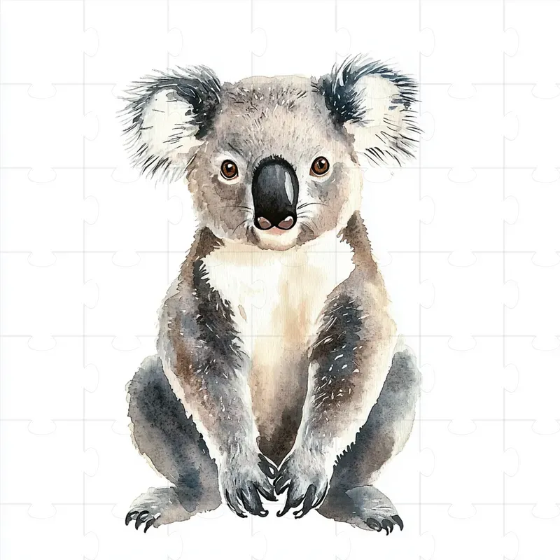 Watercolor Handpainted Animals