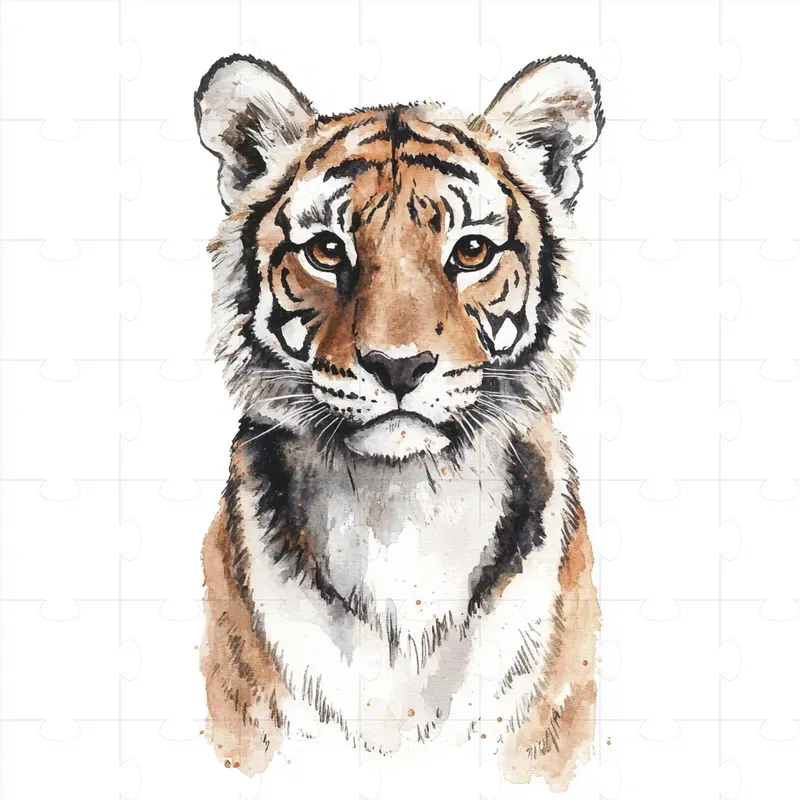 Watercolor Handpainted Animals