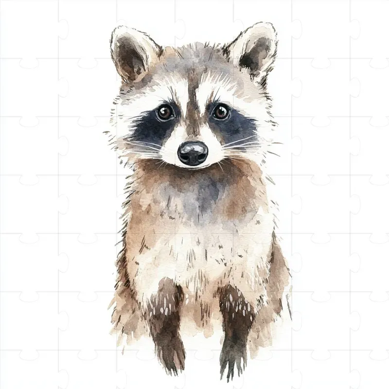 Watercolor Handpainted Animals