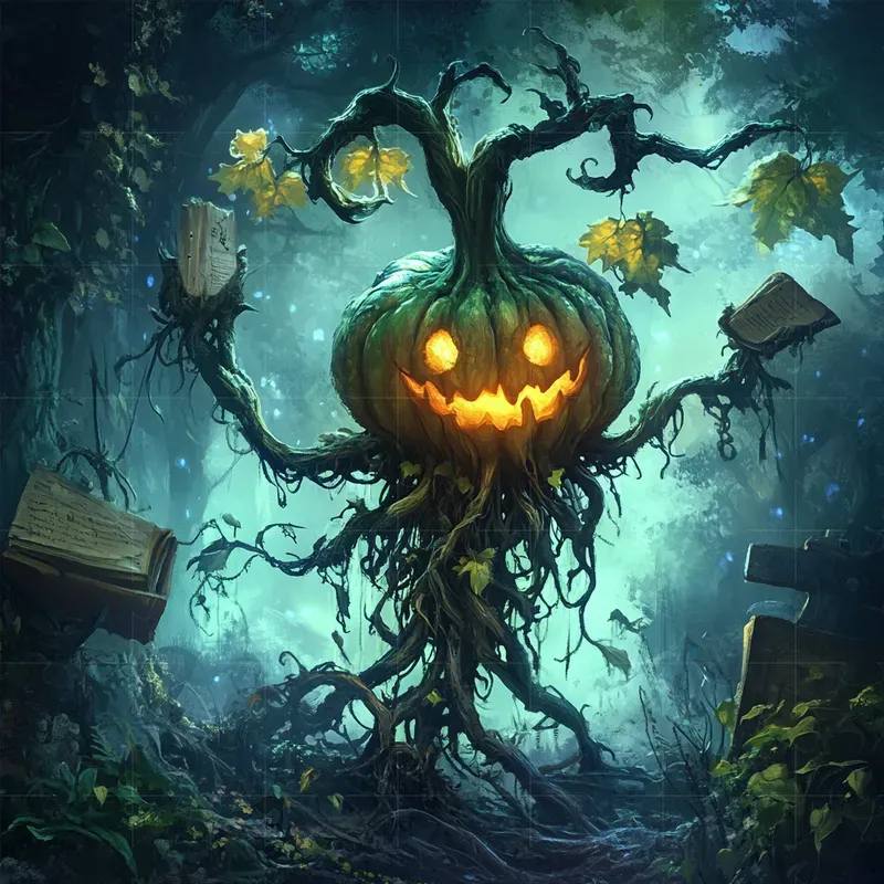 Fairytale Mandrake Roots Illustrations