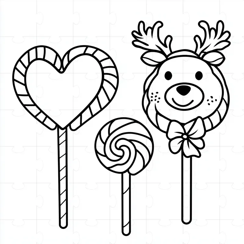 Cute And Easy Christmas Coloring Books