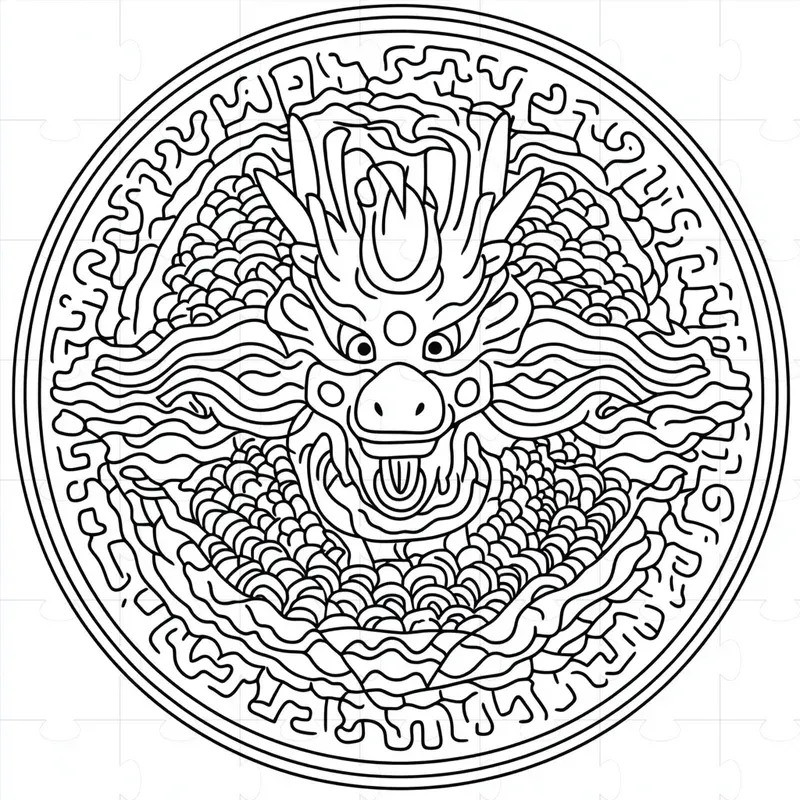 Kids Cute Kawaii Mandalas Coloring Book