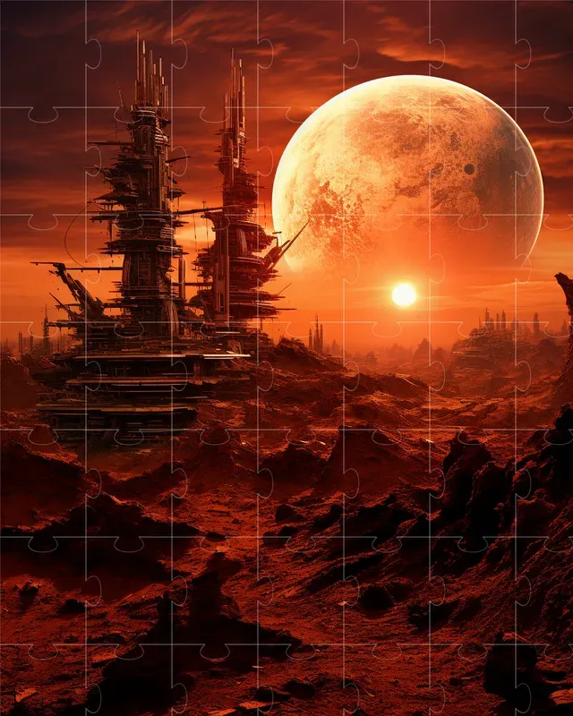 Epic Realistic Sci-fi Space Scenes