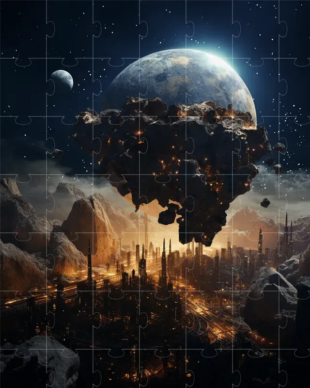 Epic Realistic Sci-fi Space Scenes