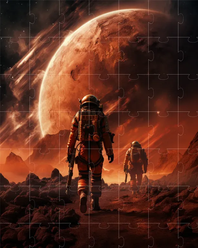 Epic Realistic Sci-fi Space Scenes