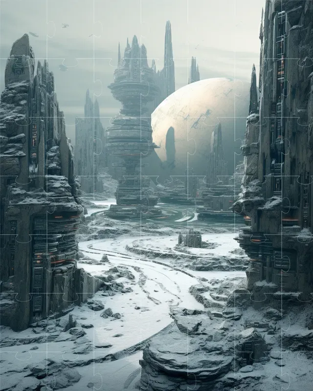Epic Realistic Sci-fi Space Scenes