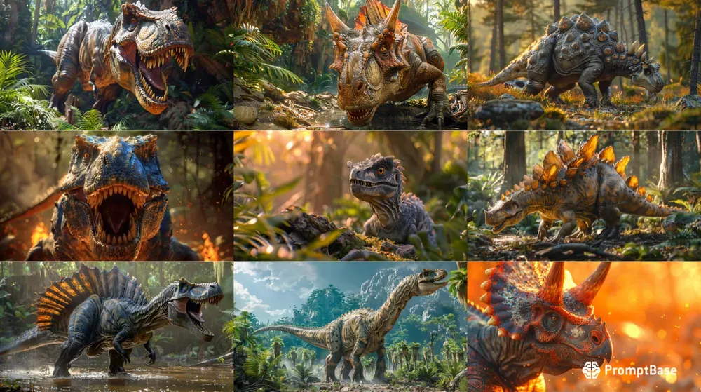 Cinematic Prehistoric Realisms Bring Dins