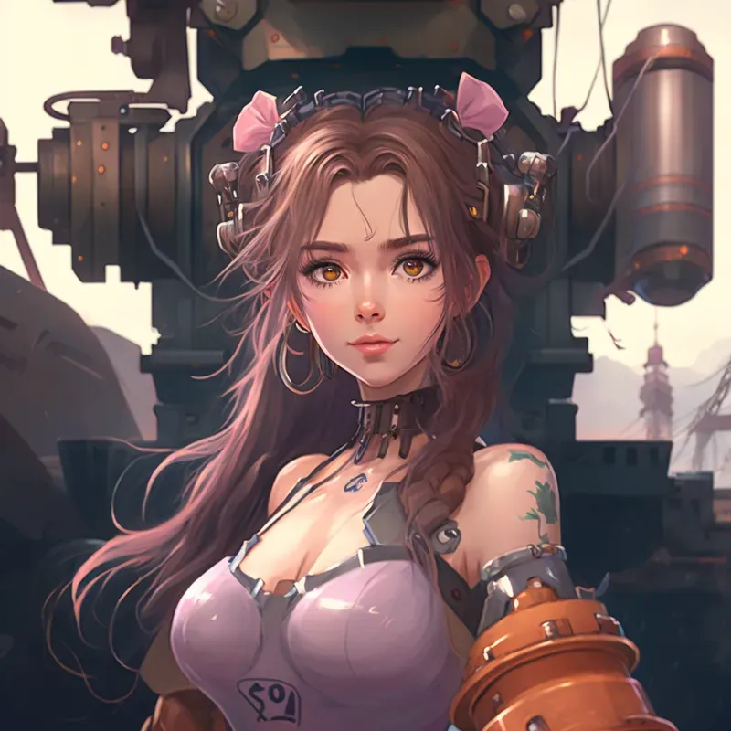 Cute Steampunk Anime Girls