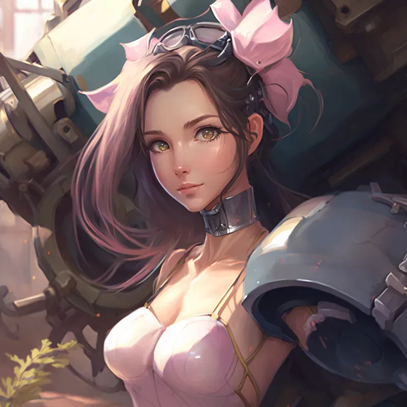 Cute Steampunk Anime Girls