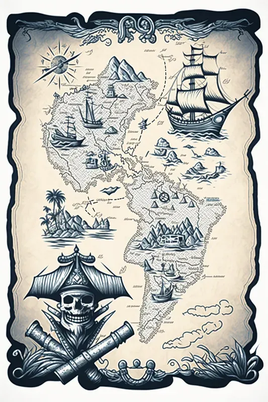 Pirate Treasure Maps