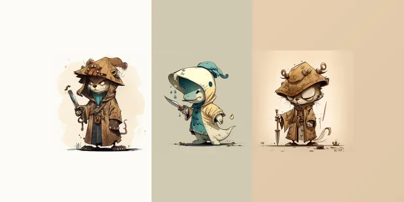 Ninja-like Animals