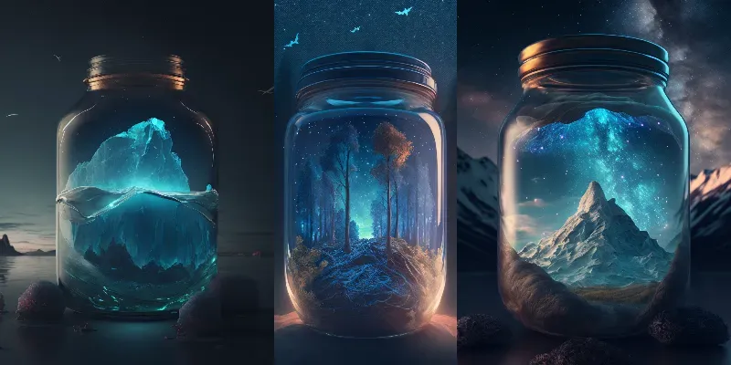 Jars Of Stars And Dreams generated by undefined