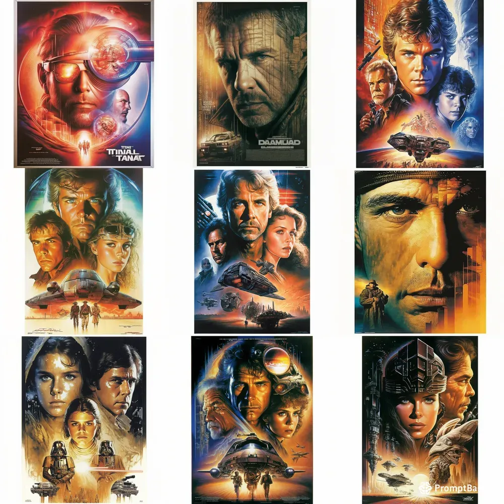 Retro Movie Posters