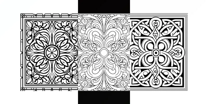 Oriental Handmade Rugs Coloring Pages generated by undefined