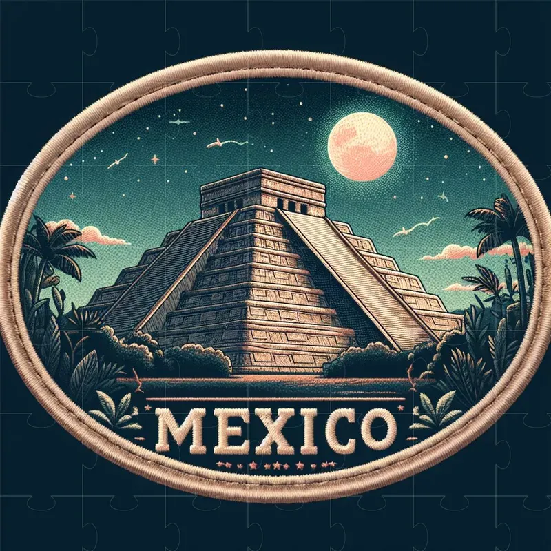 Embroidery Travel Badges