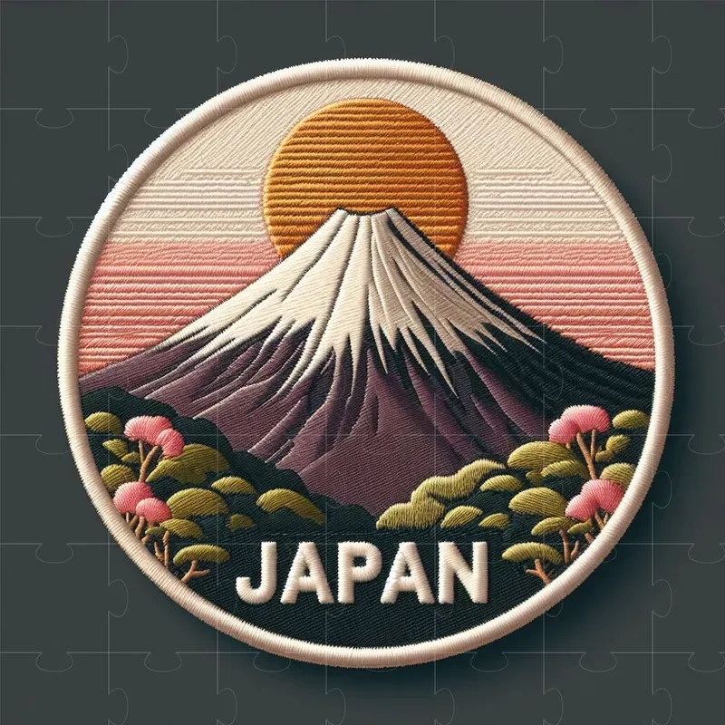 Embroidery Travel Badges