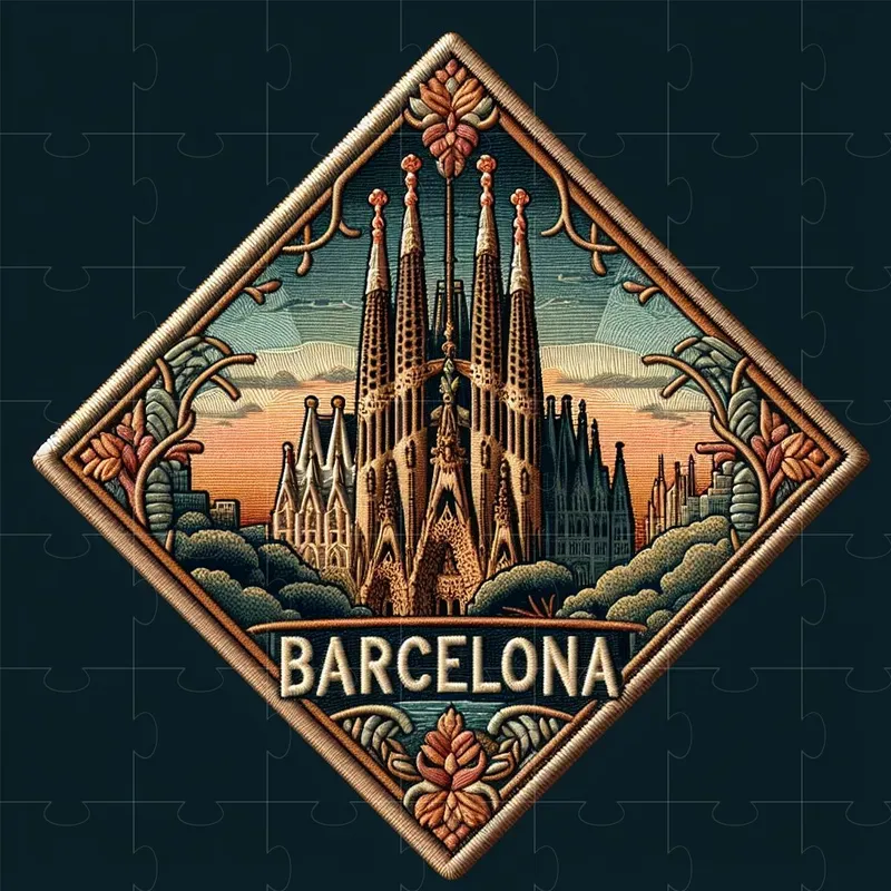 Embroidery Travel Badges