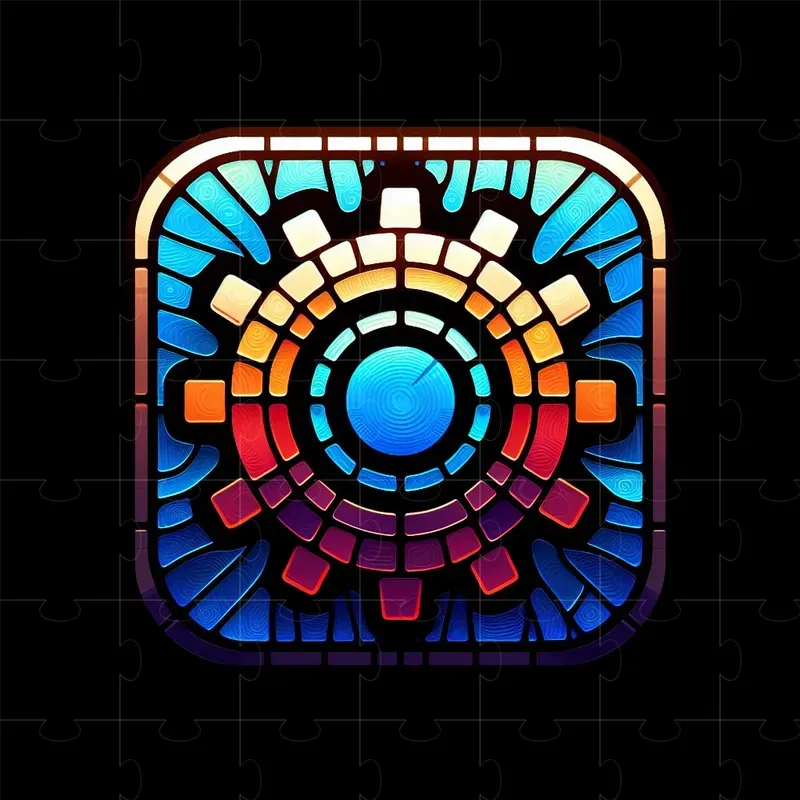 Stainedglass Mobile Apps Icons
