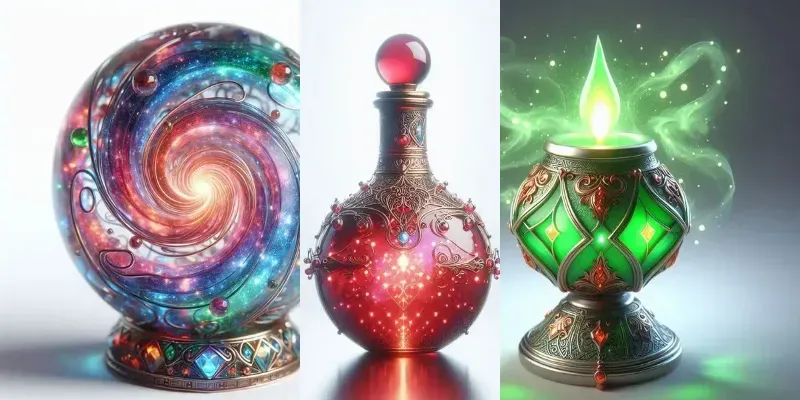 Mystic Artifacts Stock Photos generated by undefined